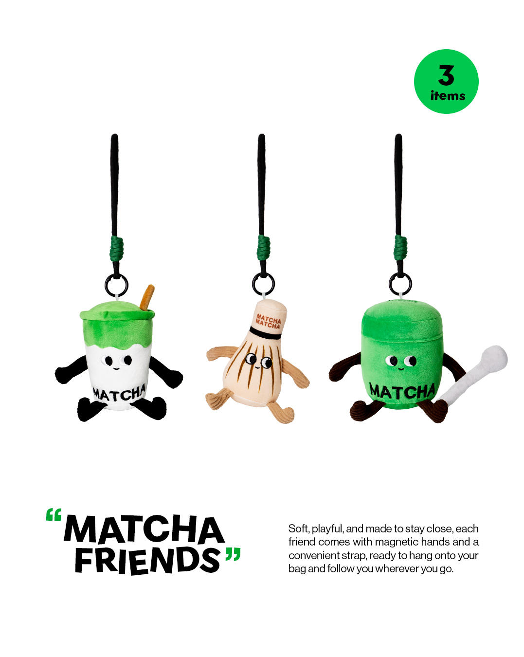 Matcha Friends Set
