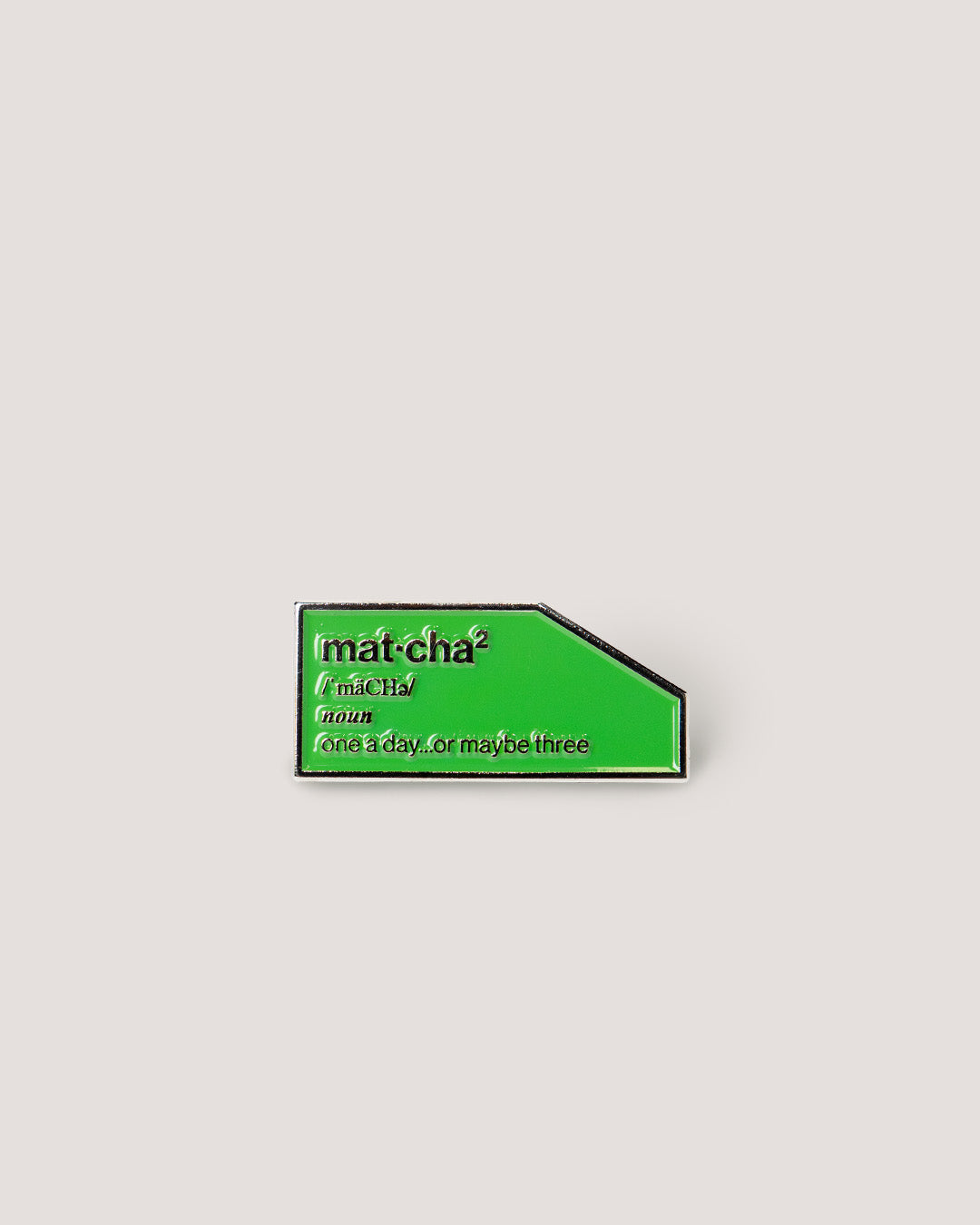 MM Pin - Matcha Tag