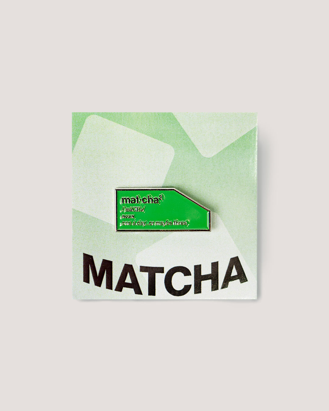 MATCHA MATCHA Pin Set