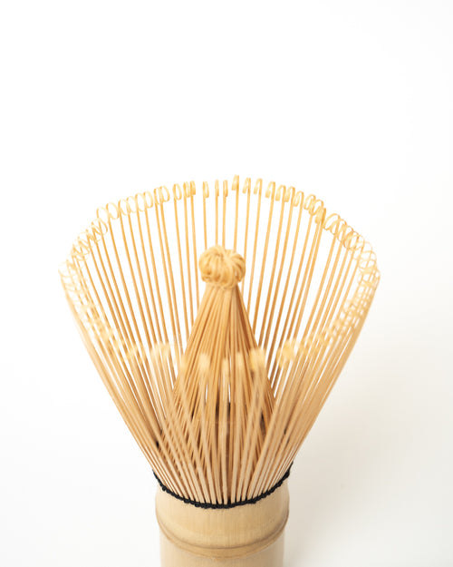 Close up of Bamboo whisk