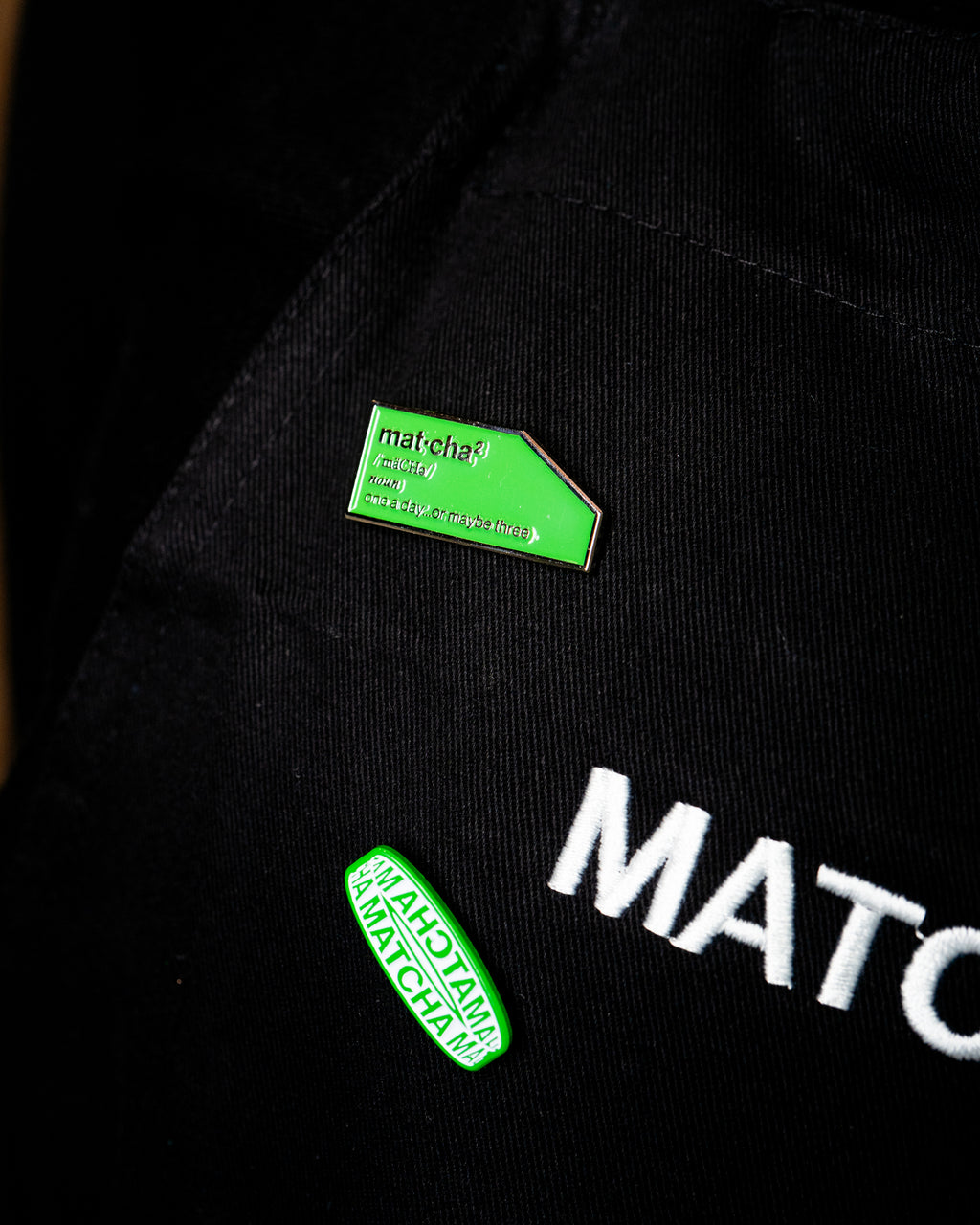 MM Pin - Matcha Tag