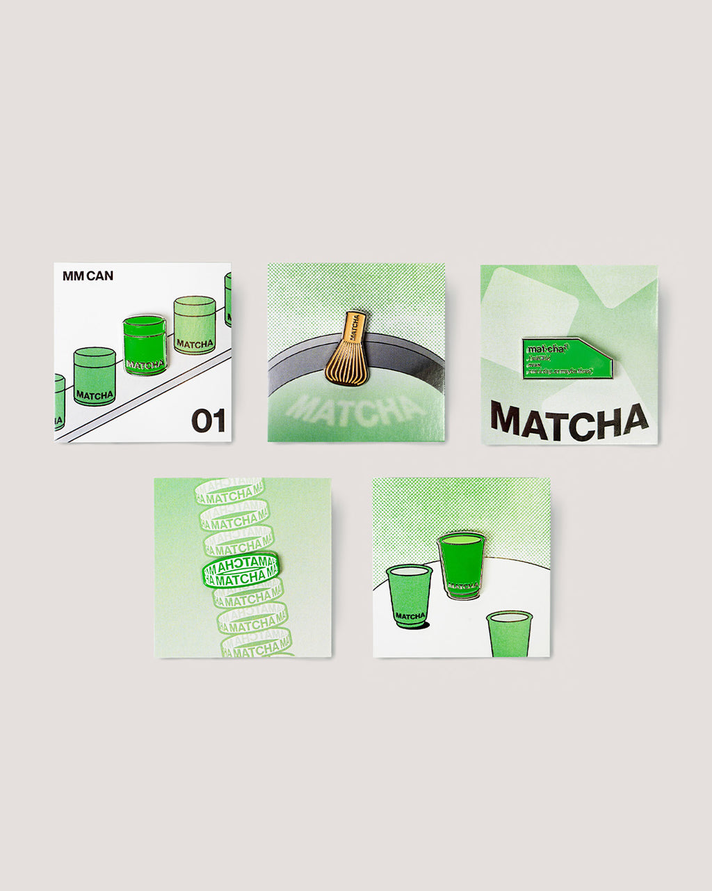 MATCHA MATCHA Pin Set