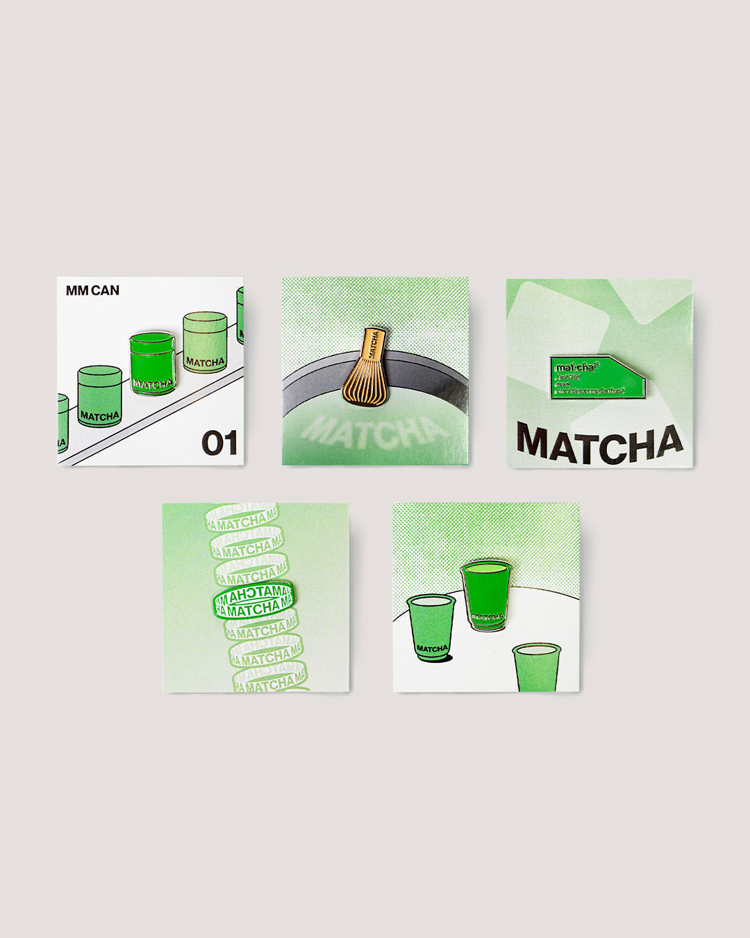 MATCHA MATCHA Pin Set